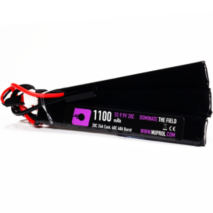 Nuprol NP Power 1100mAh 9.9V 20C LiFe Nunchuck battery