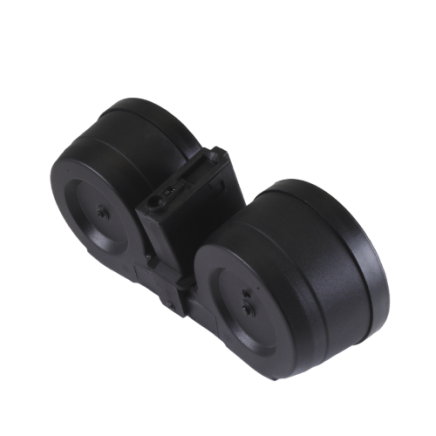 Nuprol M4 Double Electric Drum Magazine 2500 round - BLACK