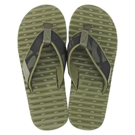 Nuprol Tactical Flip Flops - Olive Drab/Multicam Black