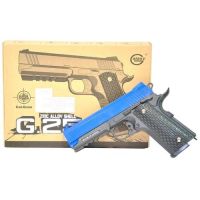 Galaxy G25 K-Warrior Two Tone Blue Spring Pistol