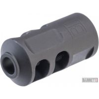 Krytac Black BARRETT Flash Hider/Muzzle Brake 14mm CCW