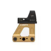 PTS Syndicate Unity Tactical MRDS & Adjustable Mounting Plate - Dark Earth