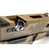 PTS ZEV - OZ9 Elite (Standard Version) GBB Pistol - Dark Earth