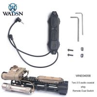 WADSN Tactical Augmented Pressure Switch (Double 2.5mm plugs)