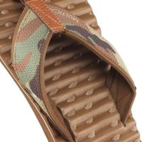 Nuprol Tactical Flip Flops - Tan/Multicam