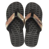 Nuprol Tactical Flip Flops - Black/Multicam