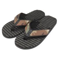 Nuprol Tactical Flip Flops - Black/Multicam